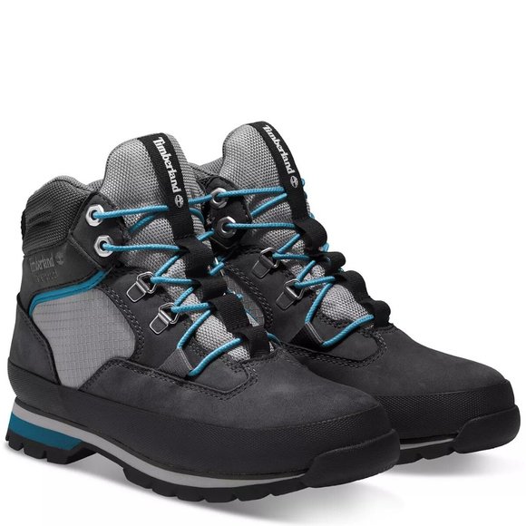 Timberland Euro Hiker Black Waterproof Hiking Ankle Boots Bootie Shoes 7 NEW - Picture 2 of 9